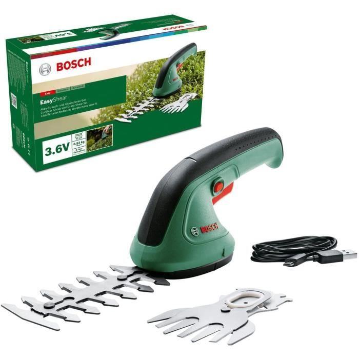Cisailles Bosch - EasyShear 3,6V - (lame 120 mm, lame 100 mm)