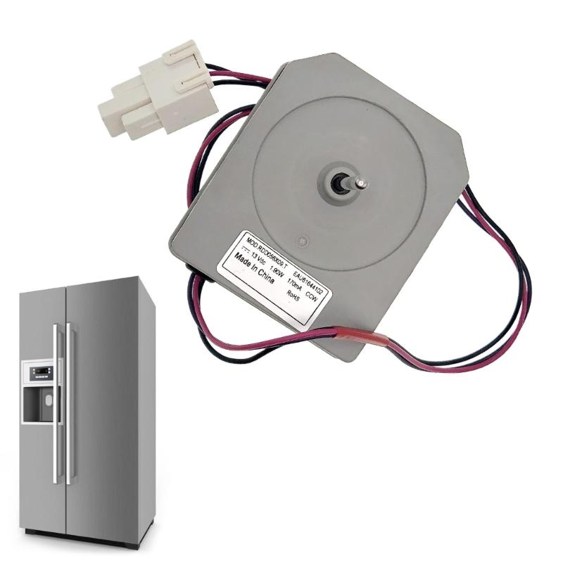 13V 1.9W 170mA Refrigerator Fan Motor Assembly For EAU61644102 RDD056X09 4681JB1029H Cooling Replacement Housing