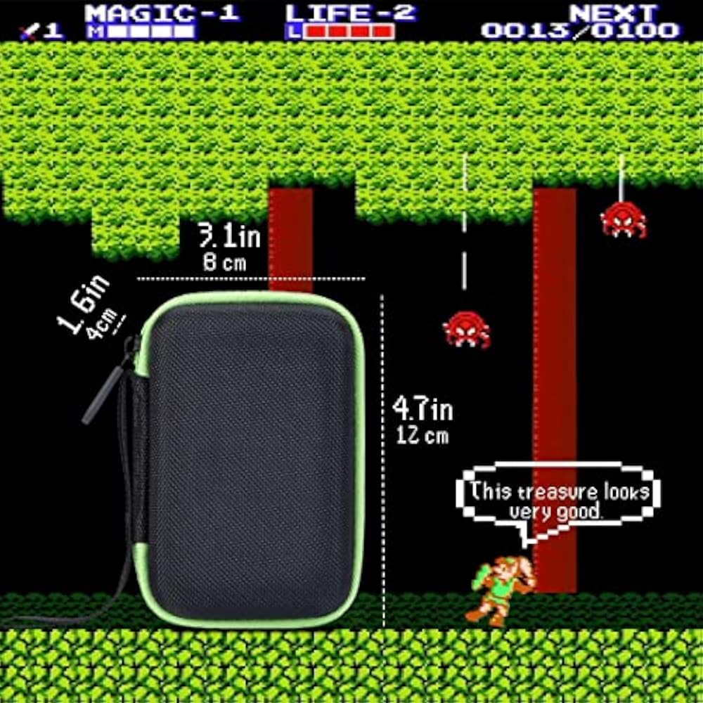 Aenllosi Storage Case Compatible for Nintendo Nintendo Game & Watch (Compatible with The Legend o...