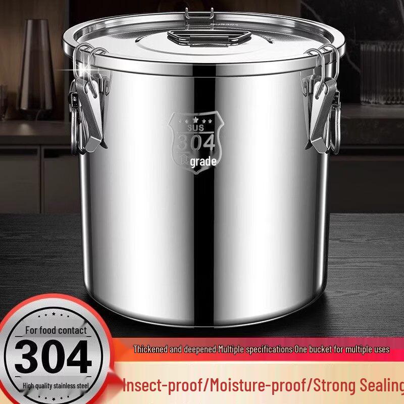 304 Stainless Steel Sealed Food Storage Container
