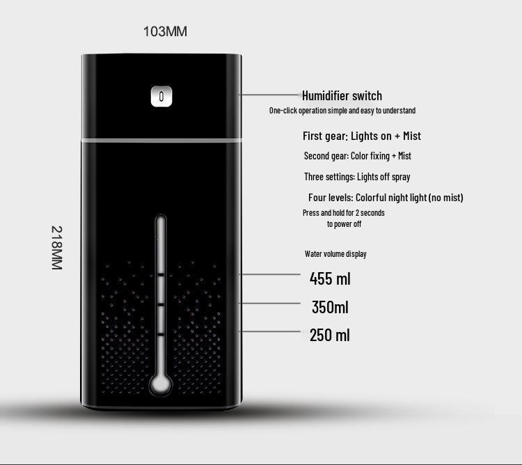 1000ML USB Large Capacity Humidifier for Home or Office