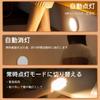 Iseebiz Sensore di Movimento Interno Automatico Luce Notturna Ausiliaria Alimentazione USB Interruzione di Corrente per Luce Calda, Luce per Piedi, Luce, Luce, Ricaricabile, Protezione, Corridoi,