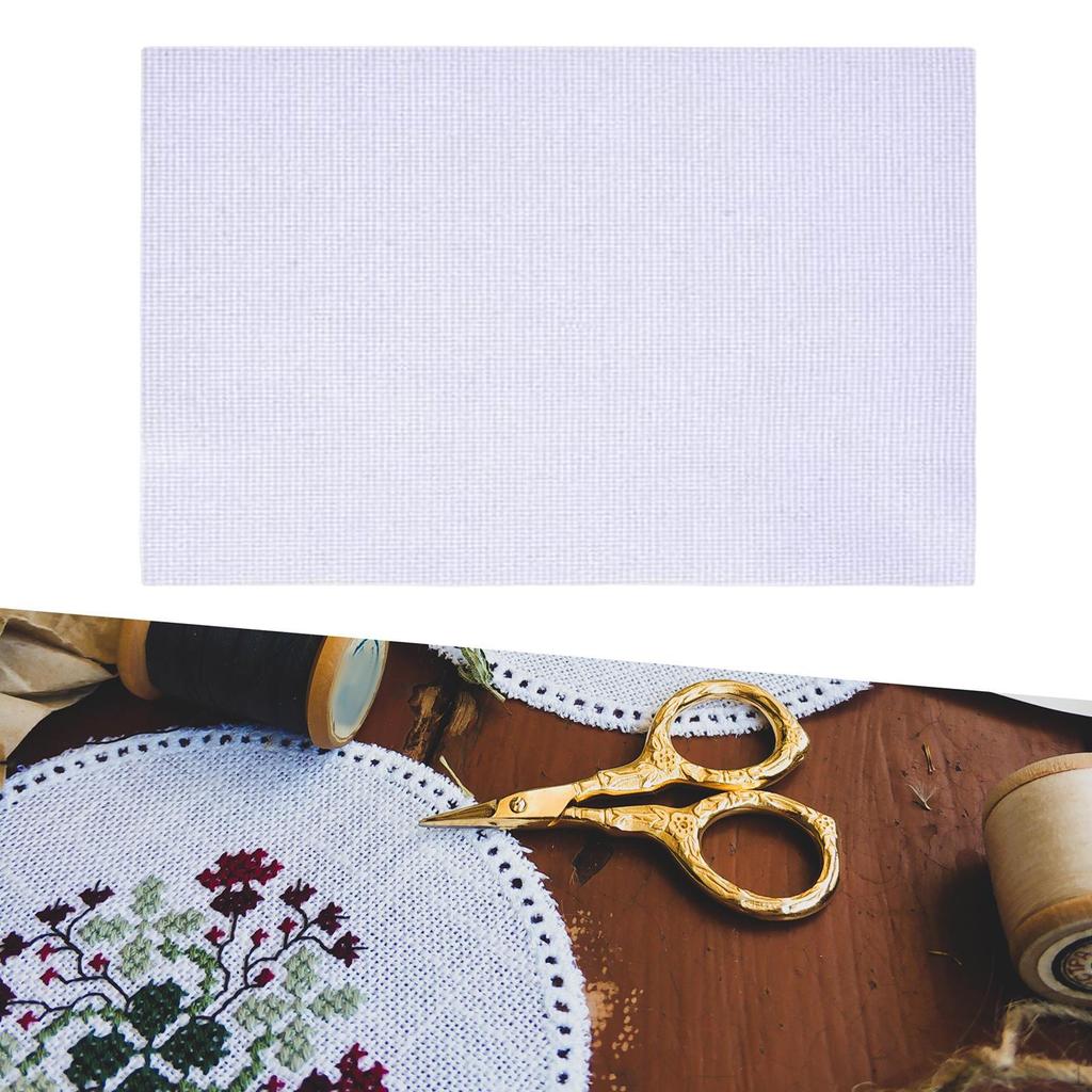 Sewing Fabric Canvas Cloth, Needlecrafts Crafts DIY Needlepoint Embroidery Accessories Cross Stitch