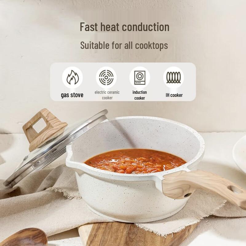 Versatile Maifan Stone Non-Stick Pot