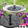 Fontana solare da 1 W, vasca per uccelli, laghetto, patio, fontana alimentata, 13/16 cm, decorazione da giardino, cascata galleggiante da giardino, pompa per fontana