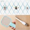 Electric Mosquito Swatter UV Light Bug Zapper Rechargeable Fly Killer Insect Racket Portable Outdoor Pest Control For Camping