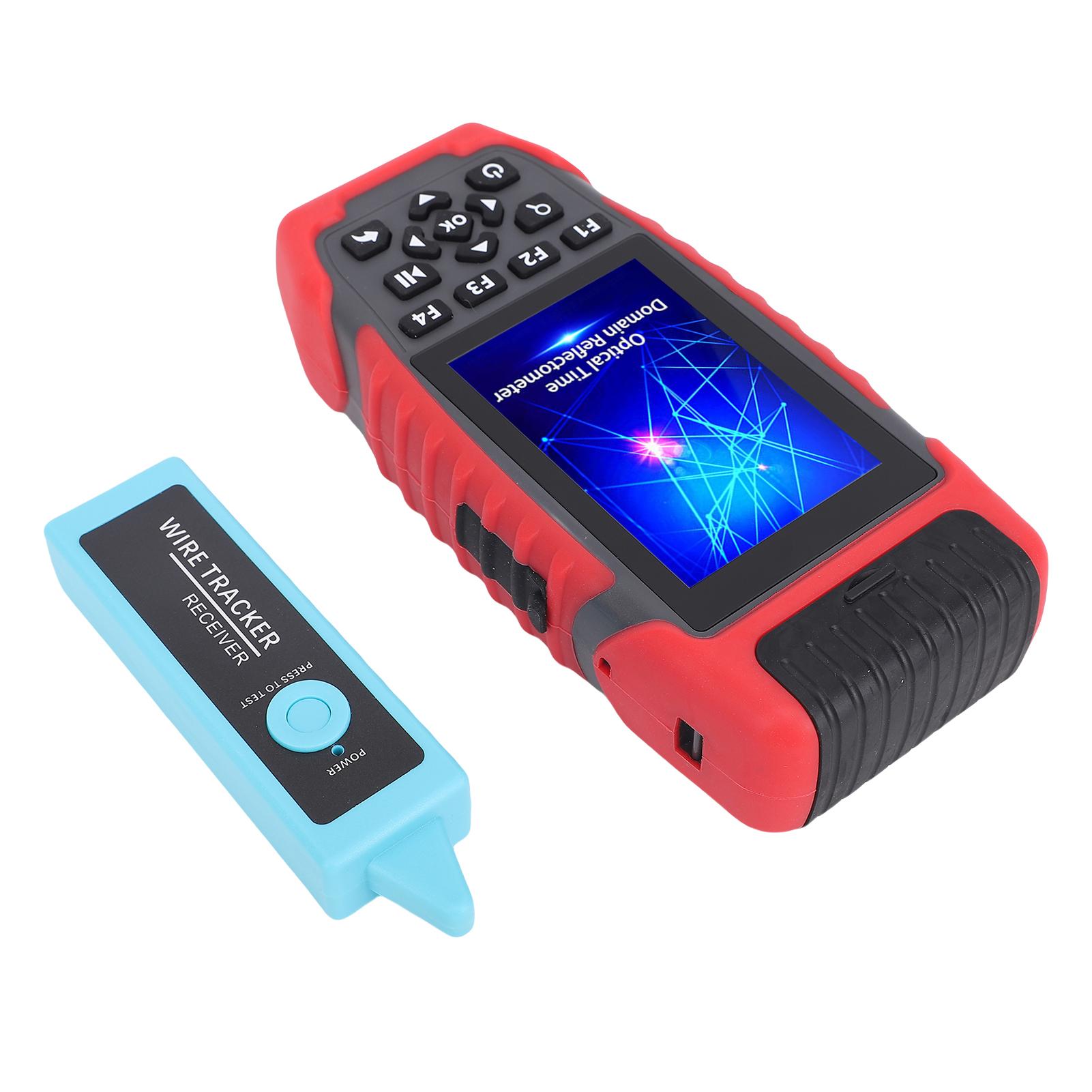 

OTDR Optical Fiber Tester 1310 1550nm 24dB 22dB SM 3.5 Inch LCD Touch Screen Fiber Network Tester