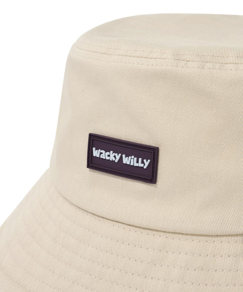 WACKY WILLY Basic Bucket Hat Beige
