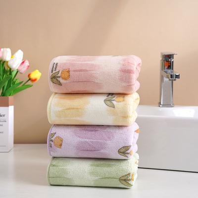 Serviette douce qui ne perd pas ses poils Serviette absorbante pour le visage pour se laver le visage et prendre un bain Serviette pour le visage pour les couples d'hommes et de femmes