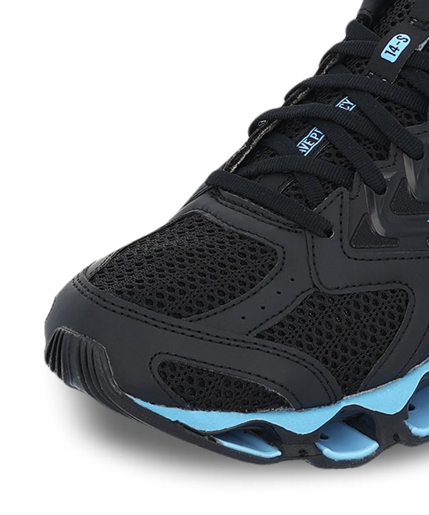 Mizuno (Unisex) Wave Prophecy 14 S - Black: All Above / J1Gc258385