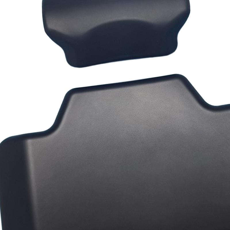 Passenger Backrest Back Pad Black Direct Replaces Rear Case Box Cushion Spare Parts Rear Pad Saddlebag Trunk Passenger Backrest