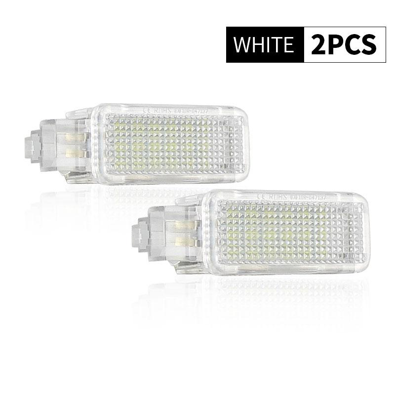 1pc/2pcs White 12V for Fabia(Type 6Y) 4D 2000-2007 (Type 5J) 5D Hatchback 2007-up LED Luggage Compartment Trunk Boot Lights