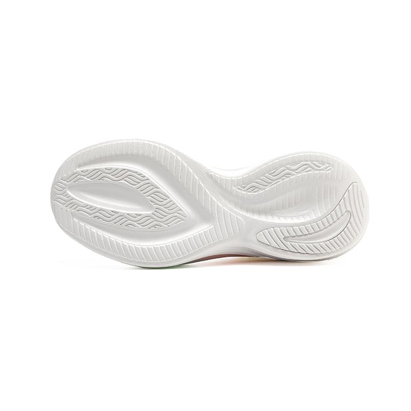 Anta Leaf 1.0 Low Top Casual Running Shoes Women's White Pink