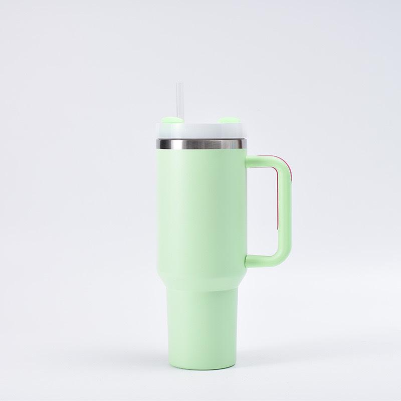 Kuangjie 40oz Ice Buster Becher, Großer 304 Edelstahl Isolierter Griffbecher