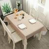 Rectangular Tablecloth, Plastic Plaid Tablecloth, Waterproof Stain-Resistant Table Cover for Dining Table Outdoor Picnic Camping