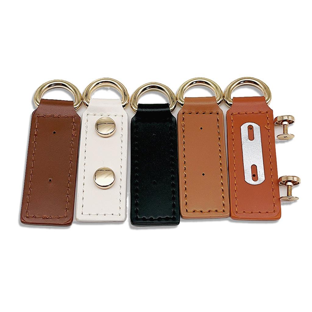 Hebilla de Cuero PU Accesorios DIY Anillas D para Bolso de Mano Bolso de Hombro Correas de Cincha Lazos Collares para Perro Cinturones Llavero