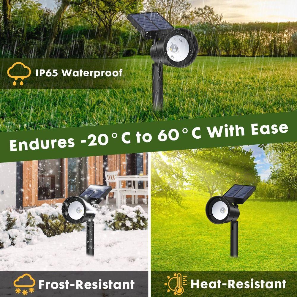 1.2V Solar Lamp 0.2W Landscape Spotlights Spotlights Solar Powered Light Garden Decoration