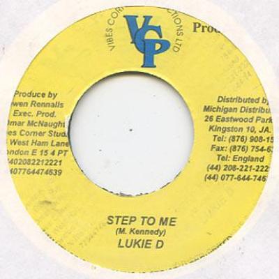 7inch Record LUKIE D - Step To Me VCP 2001 Jamaica Reggae, Ska & Dub