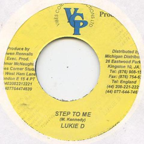 

7inch Record LUKIE D - Step To Me VCP 2001 Jamaica Reggae, Ska & Dub