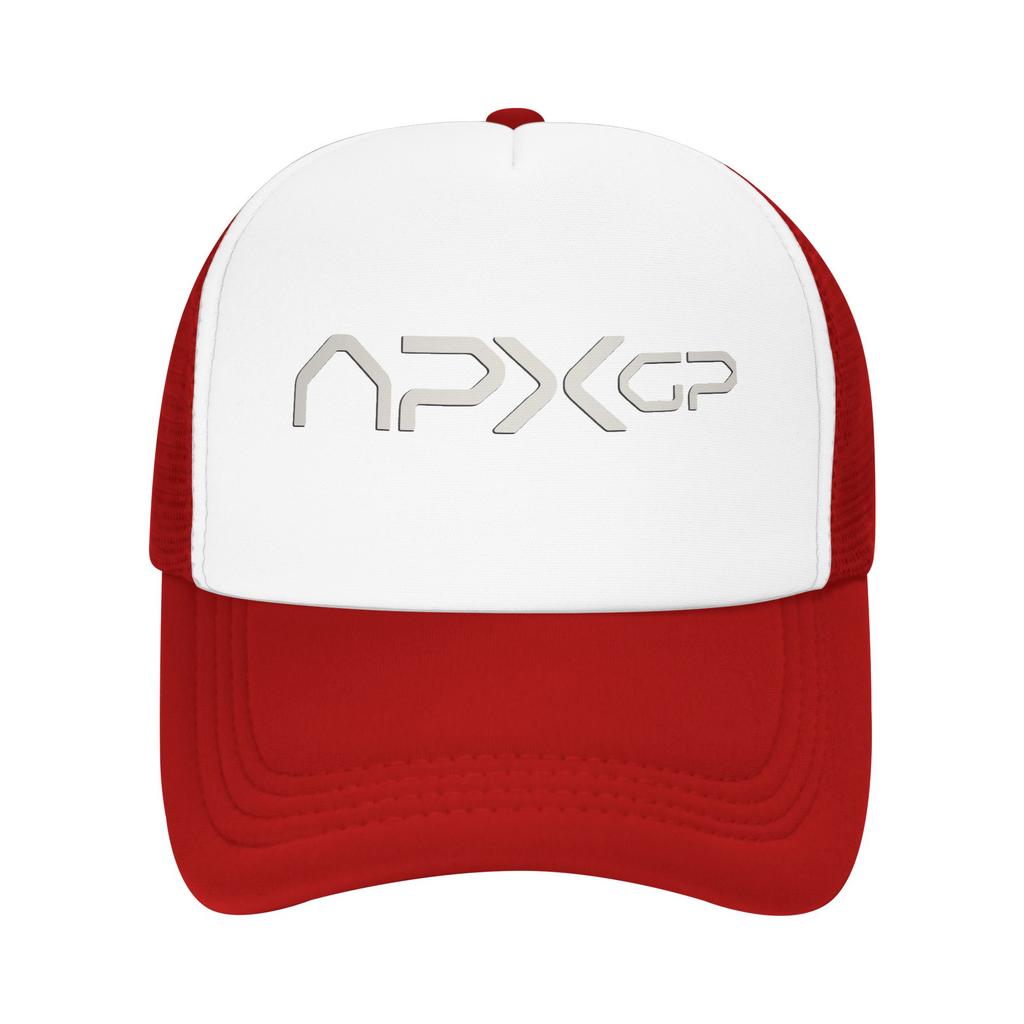 Apx Gp Racing Team  Sun Hats  Casual Unisex WomenMesh Trucker Hat Breathable Print Hiking Fishing Baseball Cap Gift