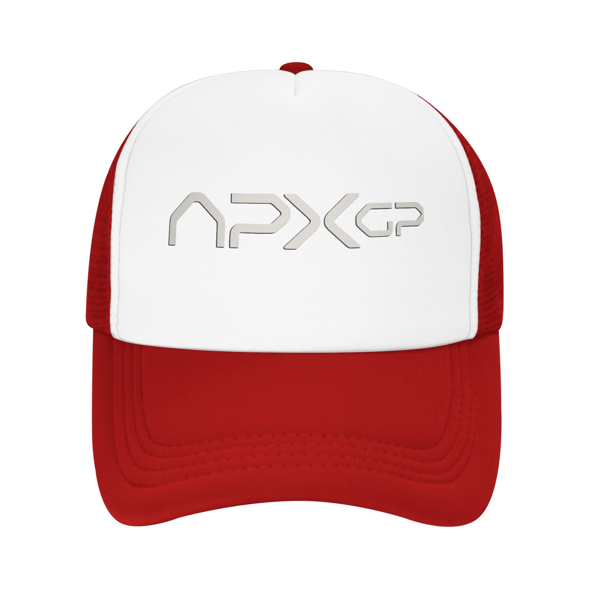 Apx Gp Racing Team  Sun Hats  Casual Unisex WomenMesh Trucker Hat Breathable Print Hiking Fishing Baseball Cap Gift One Size