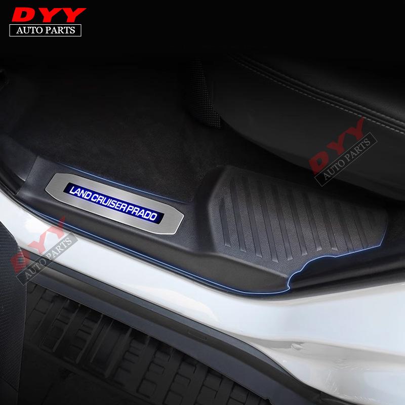 LED Door Sill Strips for Prado LC250: Welcome Pedals & Replacement Accessories