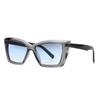 New Vintage Cat Eye Sunglasses For Women Fashion Luxury Brand Designer Sun Glasses Trendy Punk Sexy Ladies Eyeglasses
