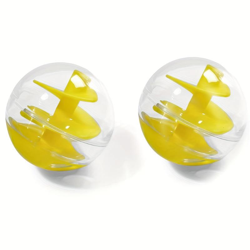 Interactive Cat Treat Dispenser Ball Spiral Puzzle Toy for Slow Feeding and Mental Stimulation Durable Chew Resistant Pet Toy