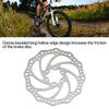 Disc Frână Bicicletă 160mm, Disc Mecanic din Oțel Inoxidabil 160mm
