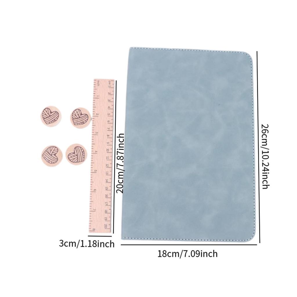 Knitting Foldable Accessories. Knit Tool Stitch Deliveries Diagram Holder for