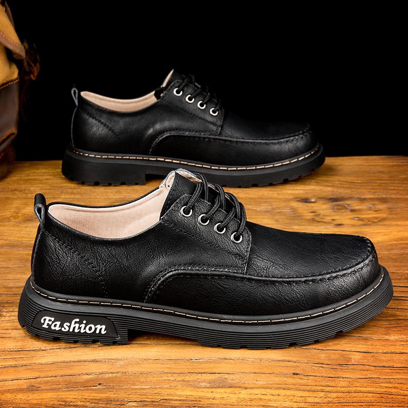 2026 New Soft Soled Genuine Leather Oxford Shoes Outdoor Nonslip Mens Walking Shoes Casual Light Business Footwear Workwear Shoe