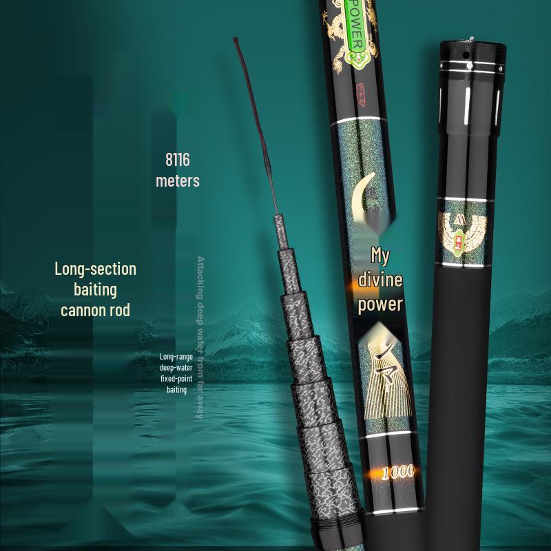 Super Hard Carbon Fishing Rod, 8-16m