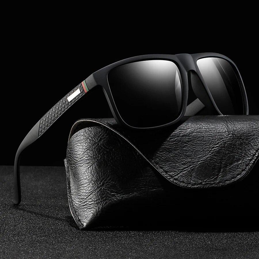 Stylish Retro Square Sunglasses Male Female Luxury Brand Design Men's Sun Eyeglasses Driving Fishing UV400 Eyewear Man