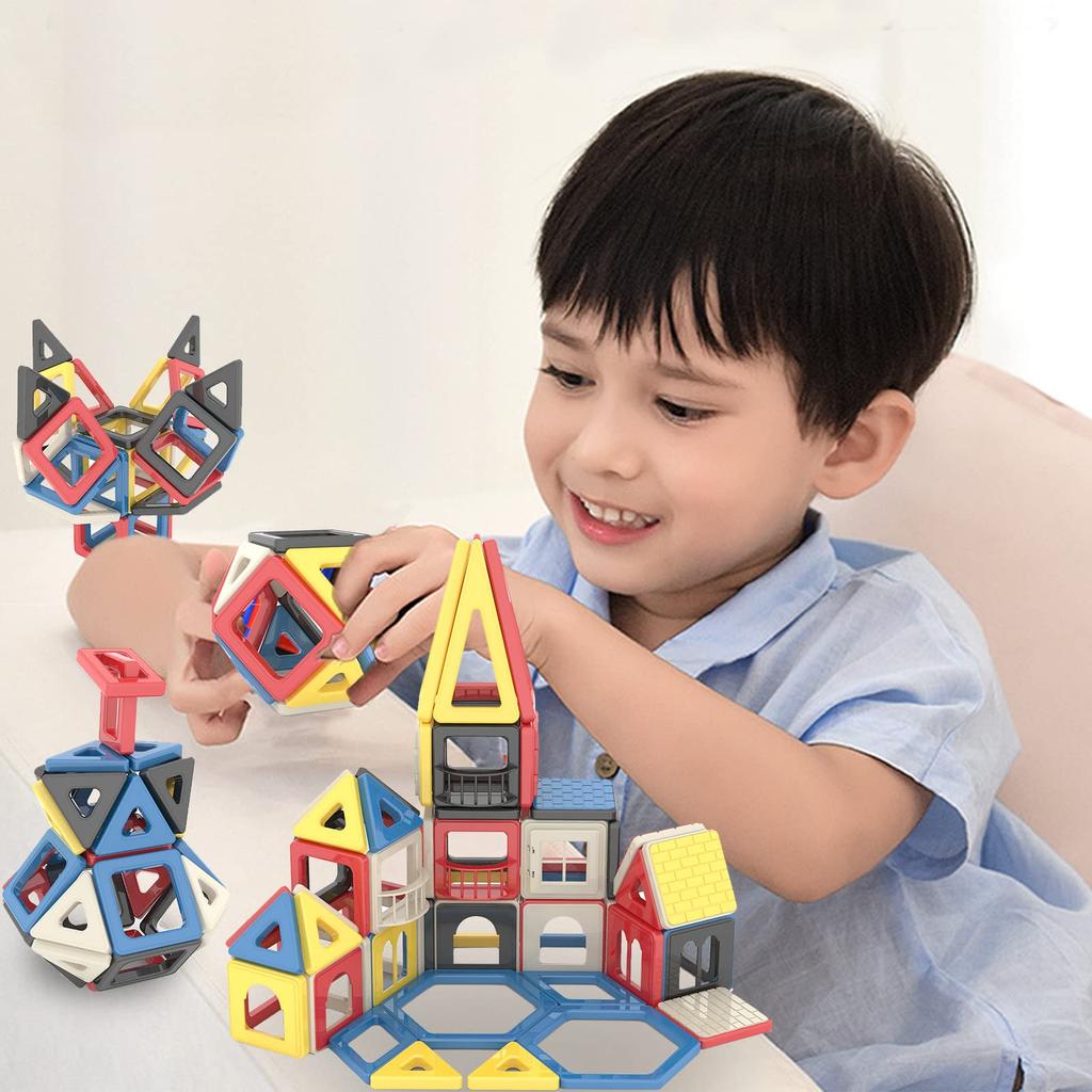 AMYCOOL Magnetic Blocks Magnetic Toys Magnetic Blocks Magnetic Toys Children Educational Toys Girls Toys Boys Japanese Package Magnetic Toys 3D Puzzle