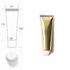 Gold High-Gloss Aluminum Plastic Tube for Sunscreen & Cleansing Cream - 50g