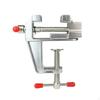 Aluminum Mini Vise Compact Bench Portable Hand Tool for Hobbyists, Crafters, Tabletop,