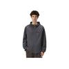 Skechers Mountain Outdoor Series FW24 Zip Hooded Sports Casual Jacket Men Jackets Periscope-Gray L424M015-0403