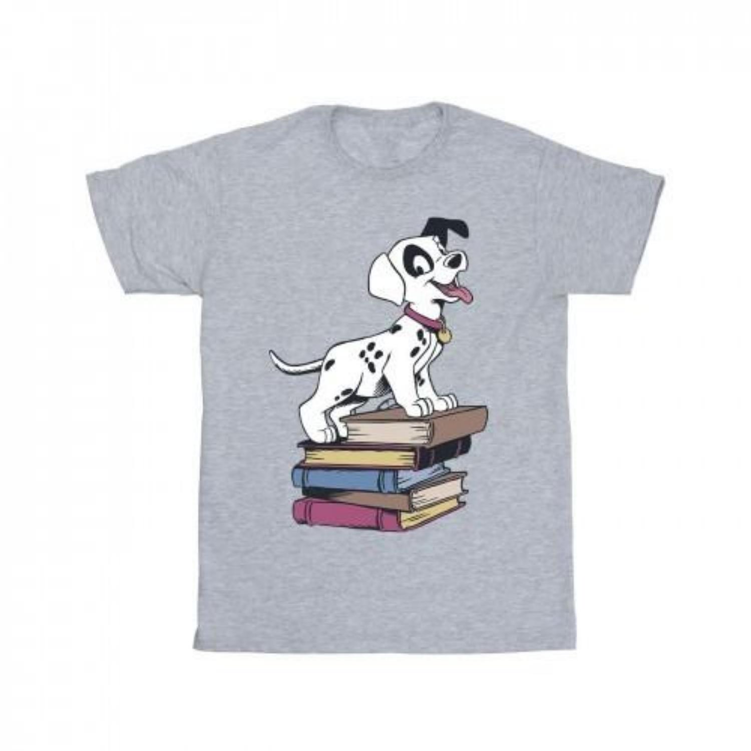 Disney Mens 101 Dalmatians Books T-Shirt S чёрный