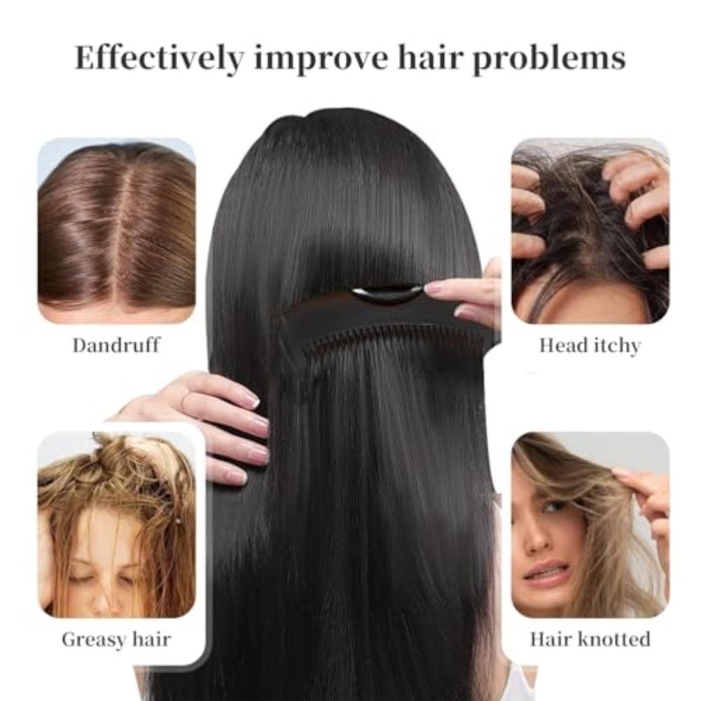 Anti-Dandruff Comb Detox Comb Self-Cleaning Comb Family-Friendly