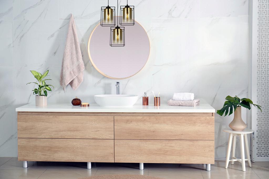 MODERN ELEGANT HANGING LAMP GLASS SHADE