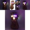 Infinity 3 Avengers War Infinity Gauntlet Led Light Thanos Gloves Prop Cosplay