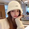 Plush Fisherman Hat Versatile Warm Hat New Bucket Hat Autumn Winter