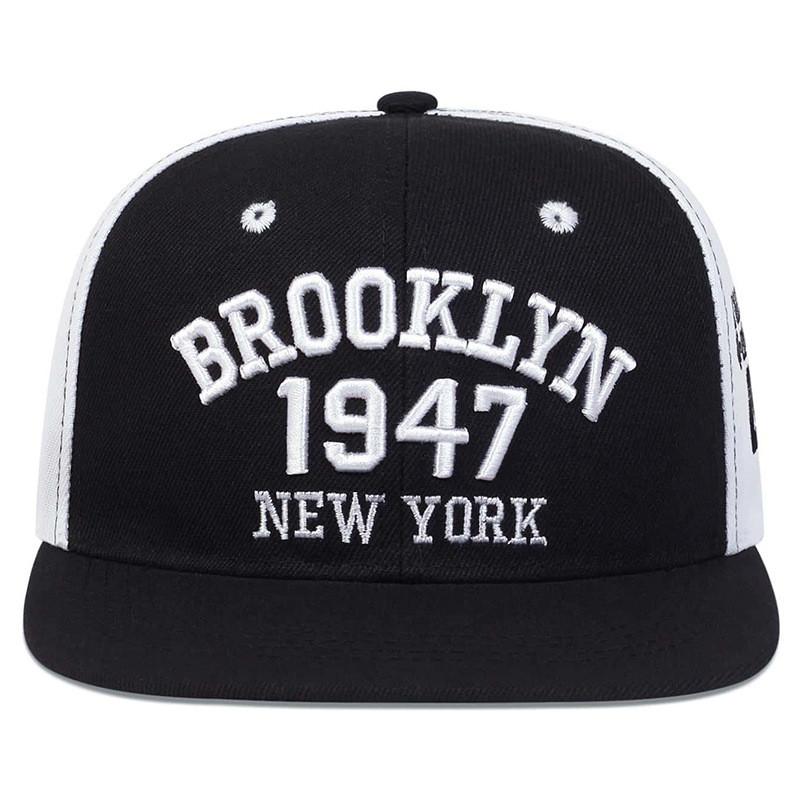 Baseballkappe für Männer und Frauen mit verstellbarem Riemen und Buchstabenmuster für Streetwear-Mode