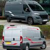 2PCS Car Body Stickers For FIAT DUCATO L3 L4 (2006-On) Motorhome Camper Van Stripes Decals Auto Tuning Accessories Vinyl Decals