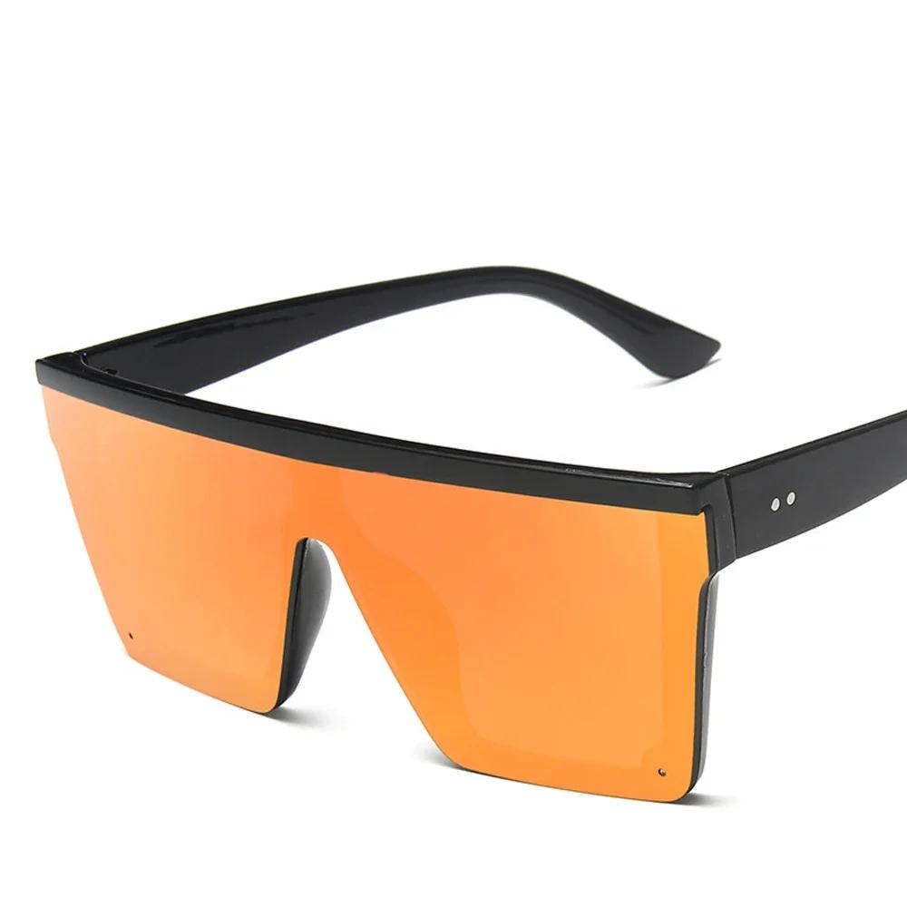 Square Sunglasses Women Luxury Vintage Brand Design Sun Glasses Big Frame Mirror Red Purple Eyewear Uv400