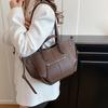 Stilvolle große Flügeltasche Damen Luxus Retro Tragetasche Koreanischer Stil Einfach Lässig Vielseitig Umhängetasche Elegante Handtasche