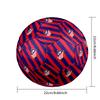 Pallone da Calcetto Indoor Club Atlético de Madrid Colorato Per Tutte le Età Cucito a Macchina PVC Pronto per la Competizione Resistente Alto Rimbalzo