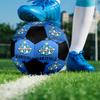 Olympique de Marseille Football Club Pallone da Calcio Indoor Misura 5 Colorato Cucito a Macchina PVC Pronto per la Competizione Resistente Alta Rimbalzabilità