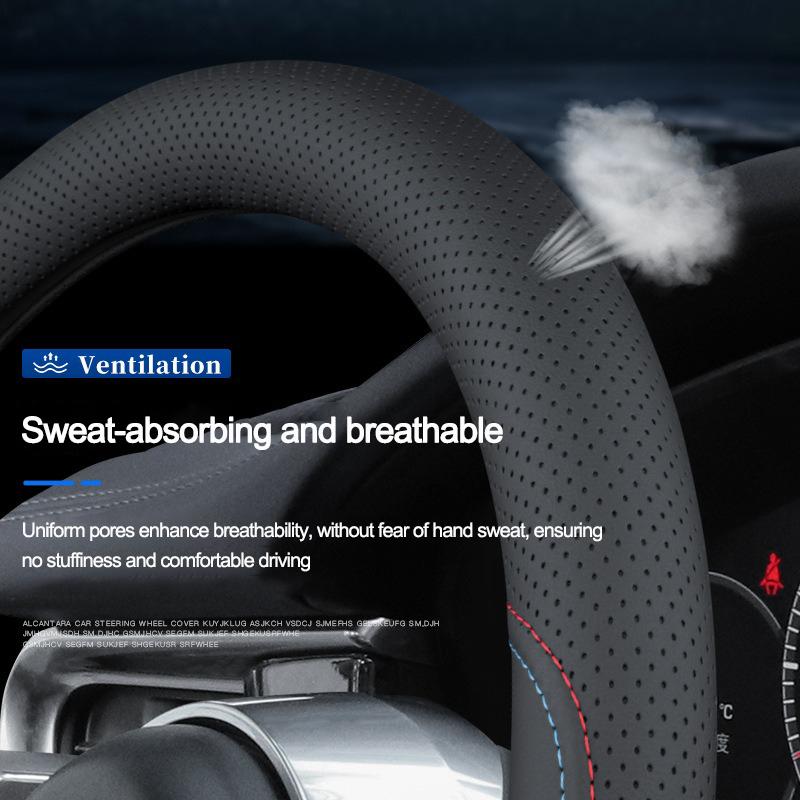 Car Steering Wheel Cover for Geely Geometry A C E A Pro Geometry G6 M6 2026 2026 2026 2026 Auto Braid On Steeing-wheel Wrap