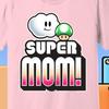 Super Mom T-Shirt: Retro Mario Style, Gamer Mom Gift